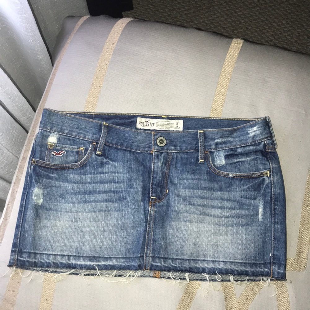 Hollister Co. Denim Mini Skirt